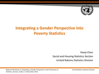 Integrating Gender Perspective in Poverty Statistics