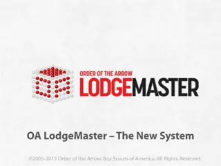 LodgeMaster System Overview and Evolution