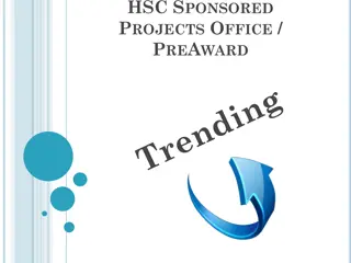 Sponsored Projects Office: Awards, Submissions, and Funding Insights