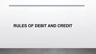 Understanding Rules of Debit and Credit in Accounting