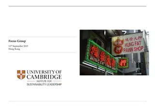 Understanding the Relationship Between Access to Credit and Quality of Life for the Poor in Hong Kong
