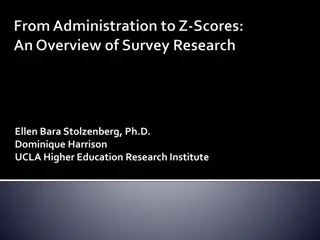Effective Strategies for Survey Design in Higher Education Research