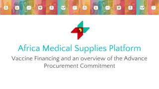 Africa Medical Supplies Platform: Enhancing Vaccine Access in Africa