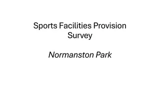 Normanston Park Sports Facilities Provision Survey Insights