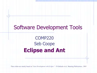 Integrating Ant with Eclipse for Java Development Efficiency