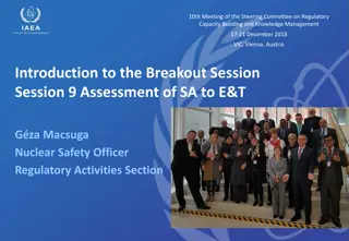 Assessment of Strategic Approach to Education and Training in Nuclear Safety