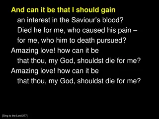 Reflections on God's Amazing Love and Mercy Through Hymns