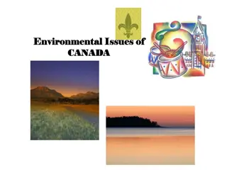 Environmental Issues and Solutions in Canada - A Closer Look