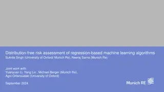 Risk Assessment of Regression-Based Machine Learning Algorithms