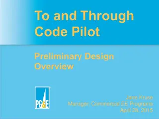 Pilot Design and Implementation Strategies for Energy Efficiency Programs