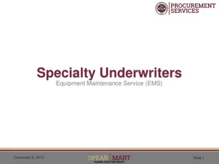 Efficient Equipment Maintenance Program Implementation