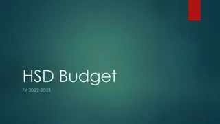 Hermon School District Budget FY 2022-2023 Overview