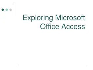 Innovative Ways to Create Forms in Microsoft Office Access