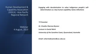 Exploring Human Development and Decolonization in Indigenous Perspectives