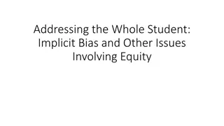 Addressing Implicit Bias in Education: Strategies for Equity