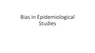 Understanding Bias in Epidemiological Studies
