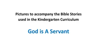 Bible Stories for Kindergarten Curriculum Illustrations