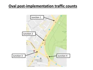 Traffic Counts and Cycling Patterns at Junctions