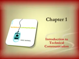 Technical Communication Essentials and Best Practices