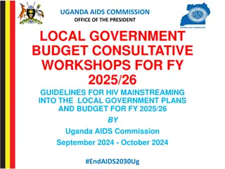 Uganda AIDS Commission Focuses on HIV Mainstreaming in Local Government Plans 2025/26