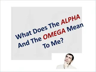 Embracing Eternal Hope: The Alpha and Omega Revelation