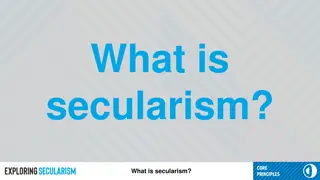 Understanding Secularism: Principles and Concepts Explained