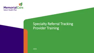 Meeting Compliance Requirements in Specialty Referral Tracking
