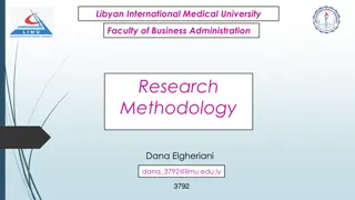 Understanding Research Methodology, Science, and Knowledge at Libyan International Medical University
