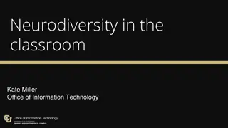Understanding Neurodiversity in the Classroom