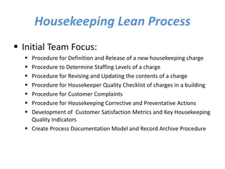 Housekeeping Lean Process Framework