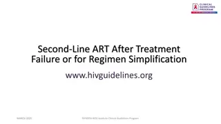 Effective Management of HIV Treatment Failure and Regimen Simplification
