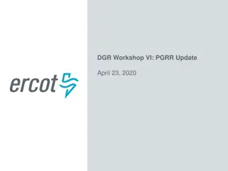 Proposed Updates to PGRR Workshop VI: Enhancing Generator Interconnection Processes