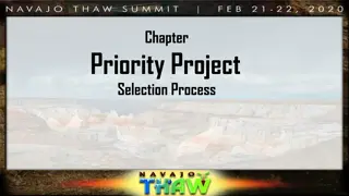 Chapter Priority Project Selection Process Steps