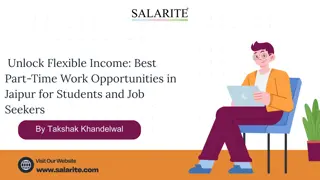 Unlock Flexible Income Best Part-Time Work Opportunities in Jaipur for Students and Job Seekers