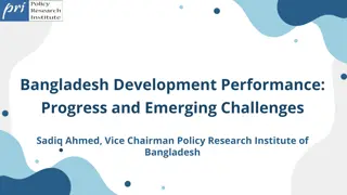 Bangladesh Development Progress: Achievements and Future Challenges
