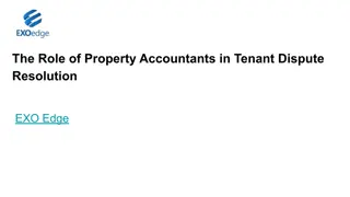 The Role of Property Accountants in Tenant Dispute Resolution