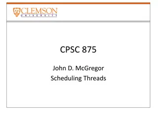 Real-time Scheduling Threads Analysis and Cheddar GUI Usage