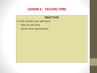 Learn to Tell Time in Spanish with Time Expressions and Practice