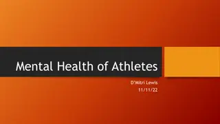 Understanding Mental Health Challenges in Athletes