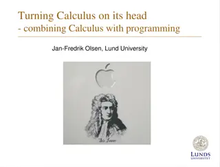 Innovative Approach: Integrate Calculus with Programming for Enhanced Learning