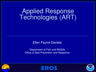 Understanding Applied Response Technologies in Oil Spill Response