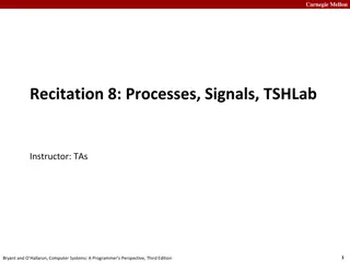Understanding Processes and Signals at Carnegie Mellon University