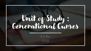 Exploring Generational Curses and YA Literature Connections
