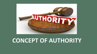 Understanding the Concept of Authority in Organizational Dynamics