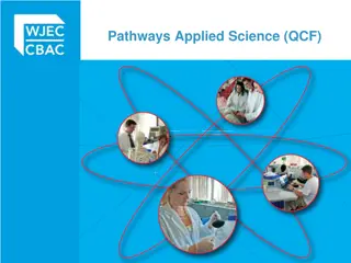 Applied Science Qualifications and Learning Methods