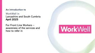 Understanding WorkWell Services in Lancashire and South Cumbria