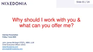 Why Work with John James McVeigh at Nixedonia? What Sets Him Apart in Legal Services