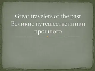 Explorers Who Shaped History