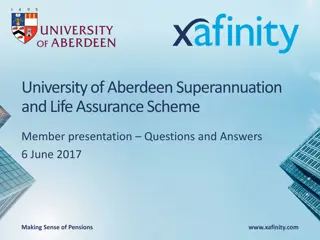 Understanding University of Aberdeen Superannuation Scheme