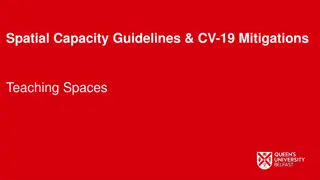 Teaching Space Mitigation Guidelines for COVID-19